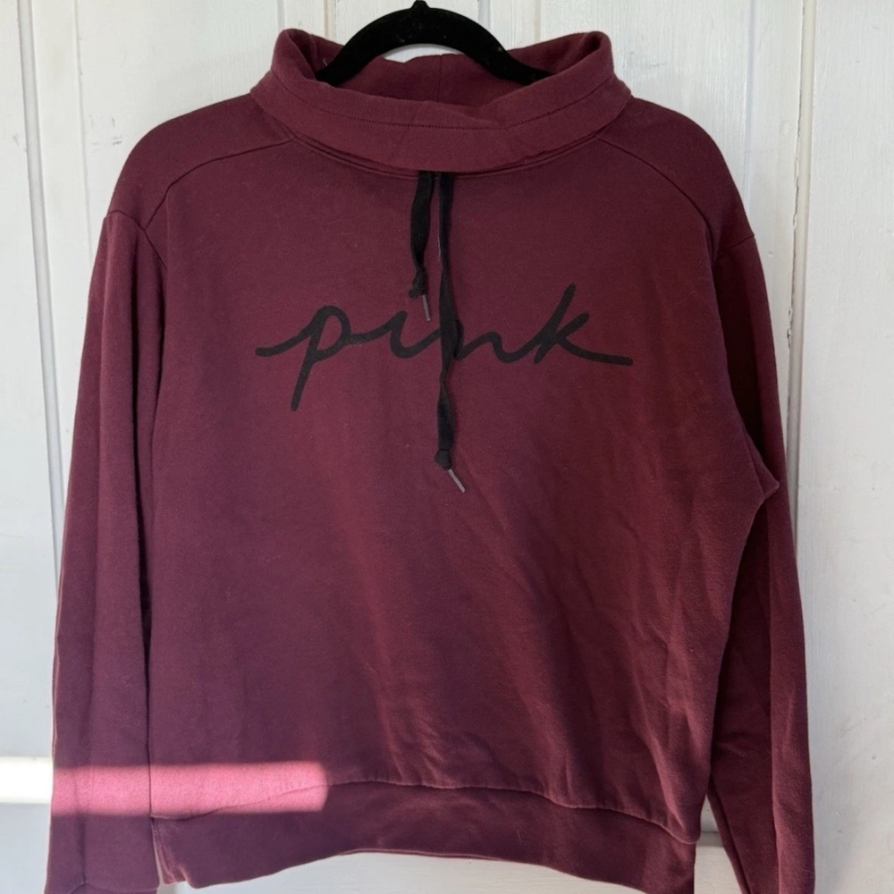 PINK Victoria's Secret Maroon Hoodie